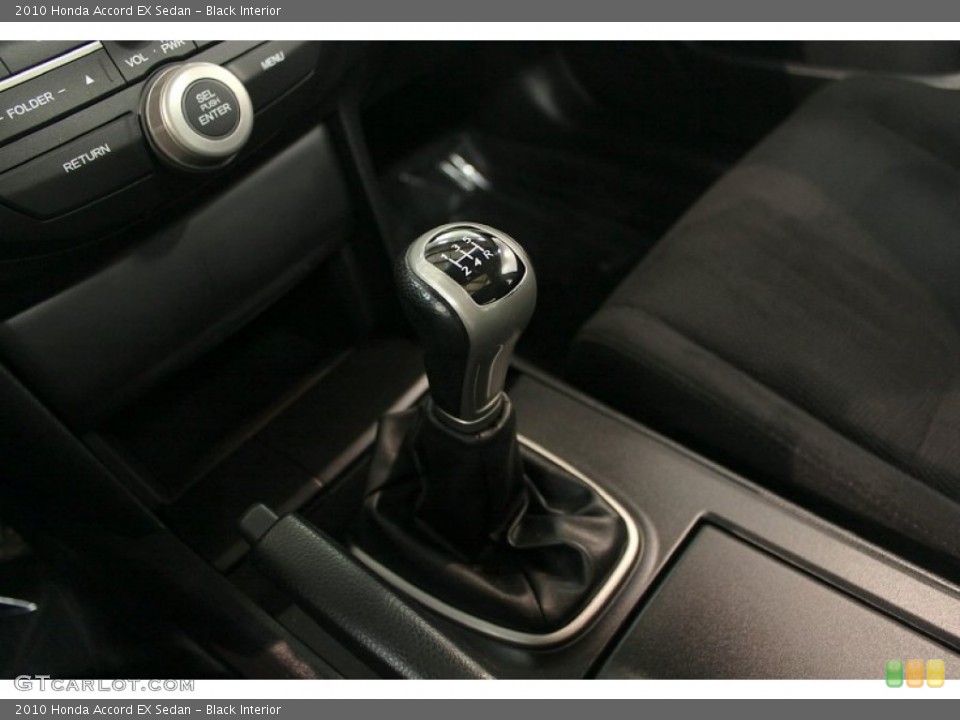 Black Interior Transmission for the 2010 Honda Accord EX Sedan #69538953
