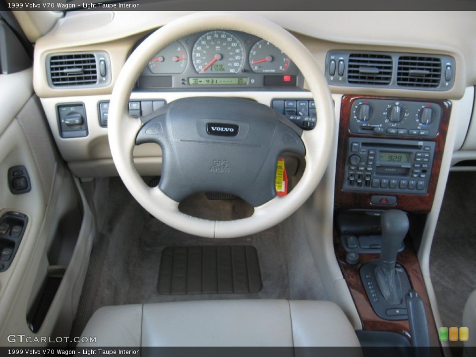 Light Taupe Interior Dashboard for the 1999 Volvo V70 Wagon #69540165