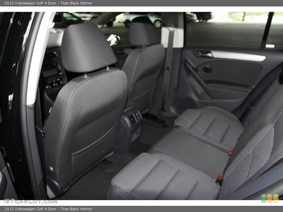 Titan Black Interior Photo for the 2013 Volkswagen Golf 4 Door #69541374