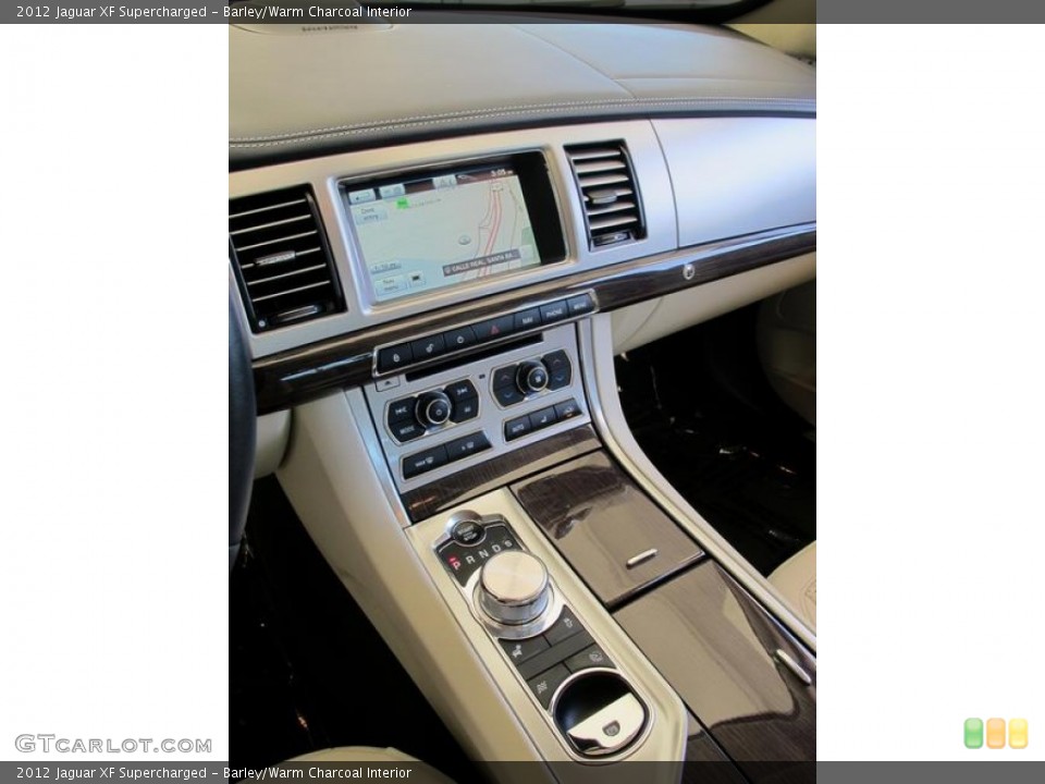 Barley/Warm Charcoal Interior Controls for the 2012 Jaguar XF Supercharged #69541899