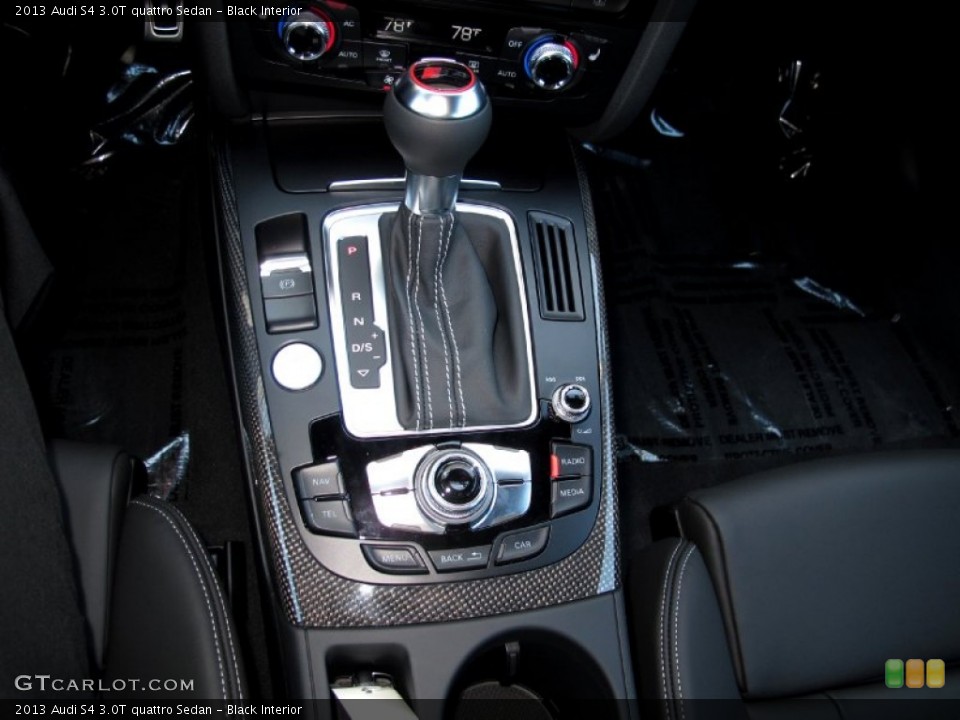 Black Interior Transmission for the 2013 Audi S4 3.0T quattro Sedan #69542102