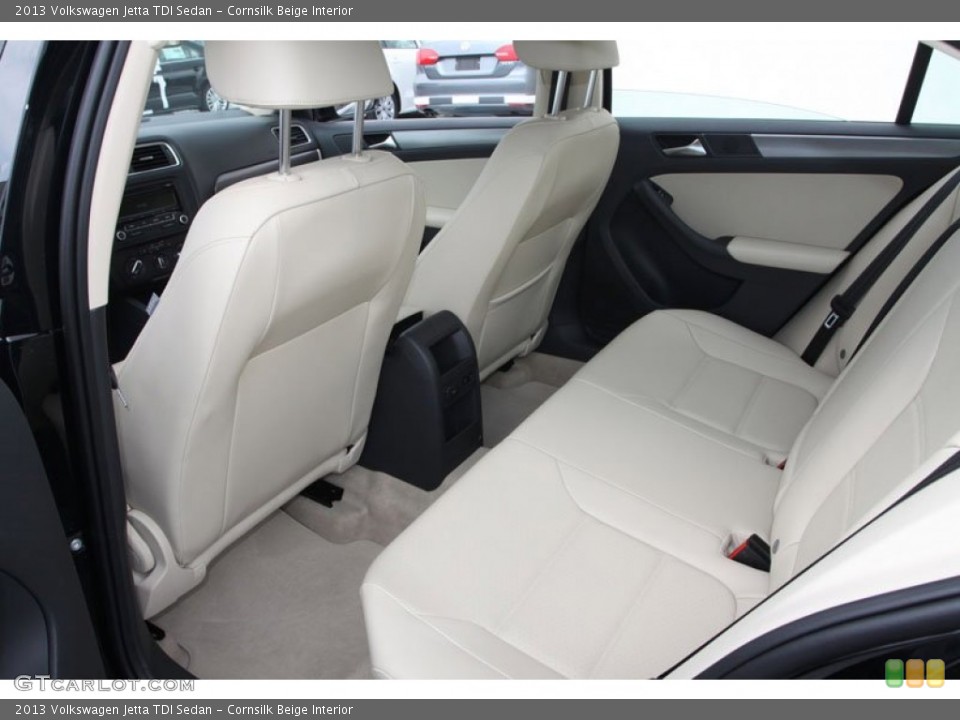 Cornsilk Beige Interior Photo for the 2013 Volkswagen Jetta TDI Sedan #69542532
