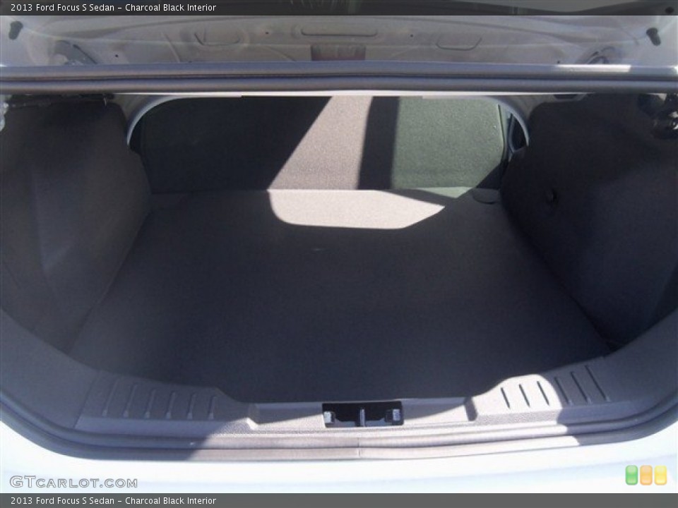 Charcoal Black Interior Trunk for the 2013 Ford Focus S Sedan #69545334