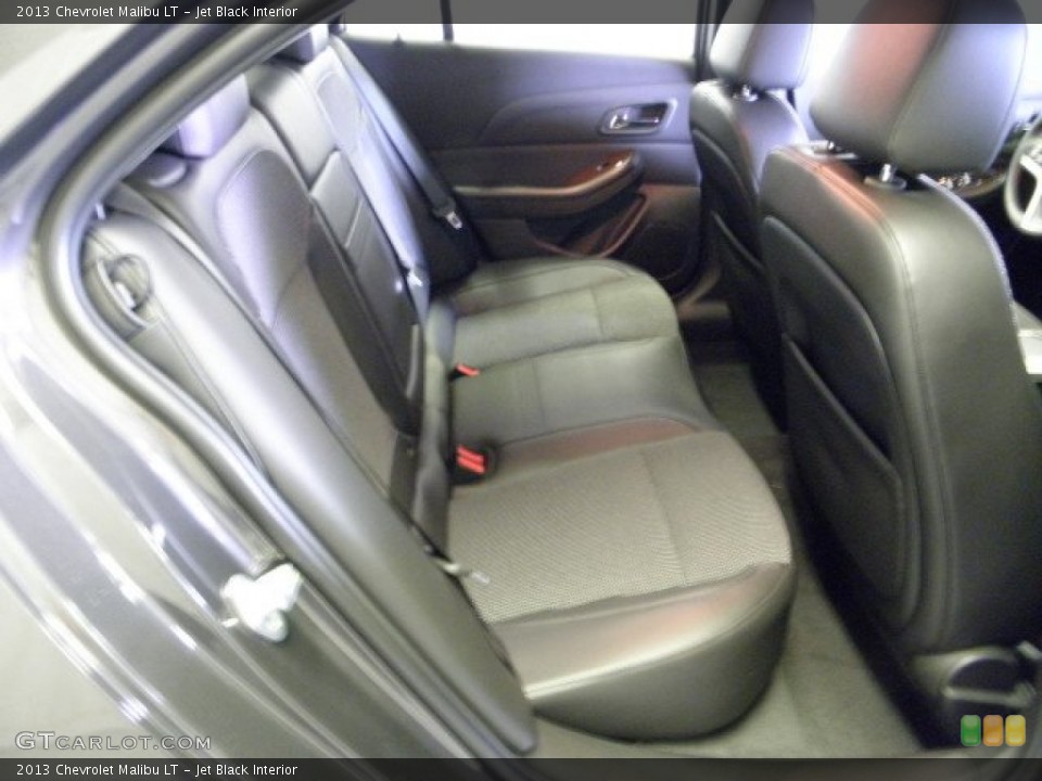 Jet Black Interior Rear Seat for the 2013 Chevrolet Malibu LT #69545778