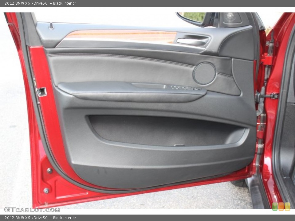Black Interior Door Panel for the 2012 BMW X6 xDrive50i #69545892