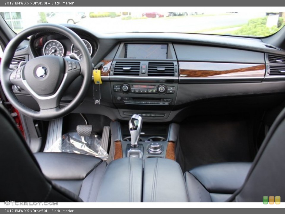 Black Interior Dashboard for the 2012 BMW X6 xDrive50i #69545934