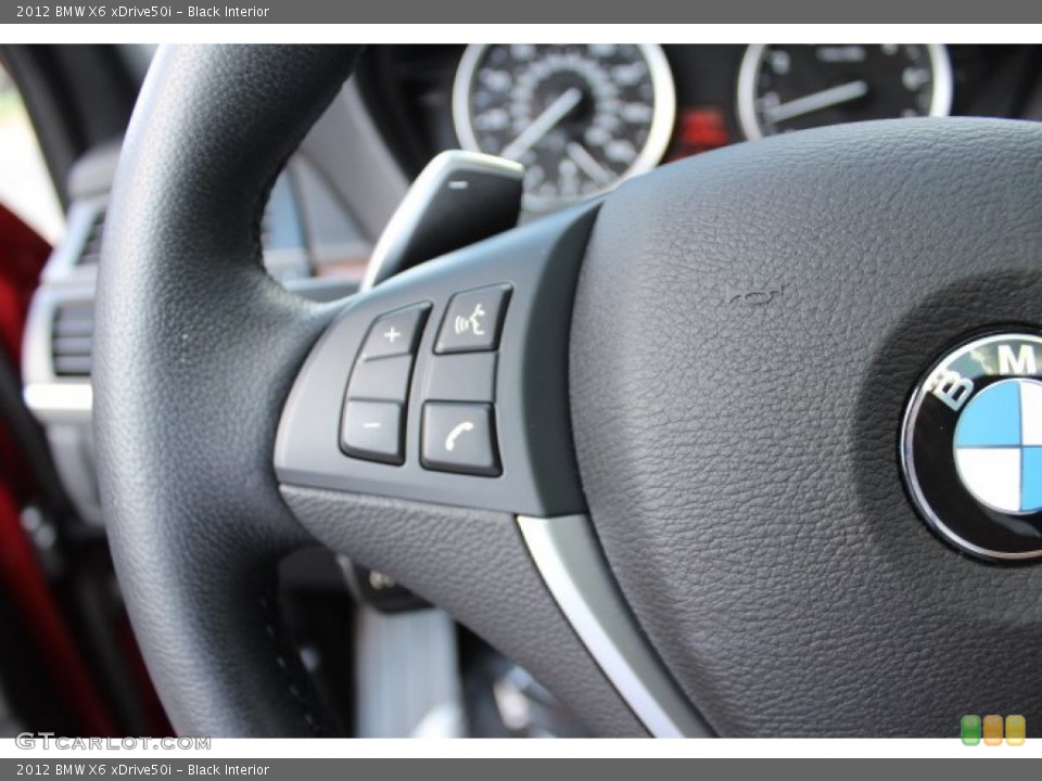 Black Interior Controls for the 2012 BMW X6 xDrive50i #69545970