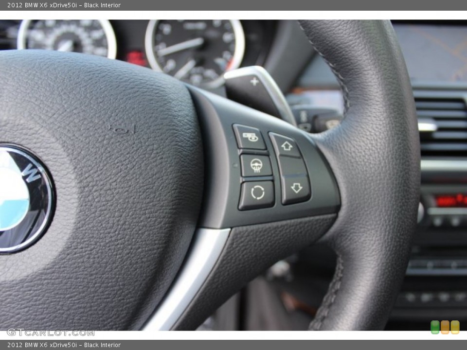 Black Interior Controls for the 2012 BMW X6 xDrive50i #69545980