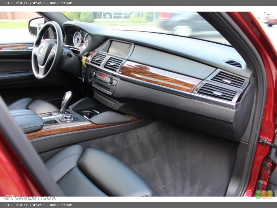 Black Interior Dashboard for the 2012 BMW X6 xDrive50i #69546054