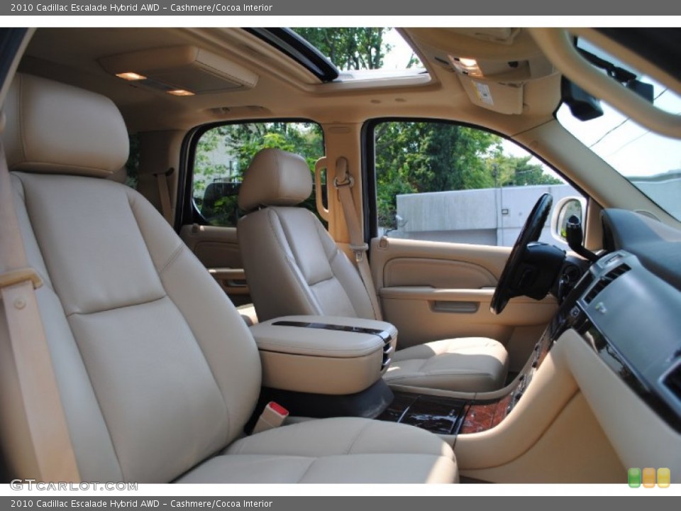 Cashmere/Cocoa Interior Photo for the 2010 Cadillac Escalade Hybrid AWD #69549546