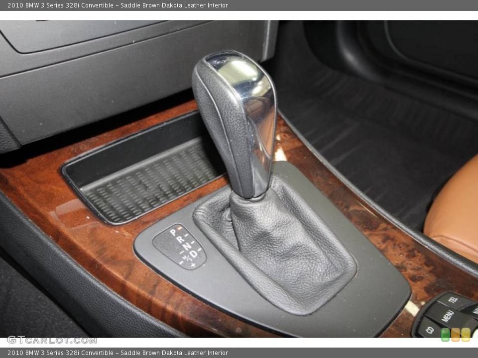 Saddle Brown Dakota Leather Interior Transmission for the 2010 BMW 3 Series 328i Convertible #69550340
