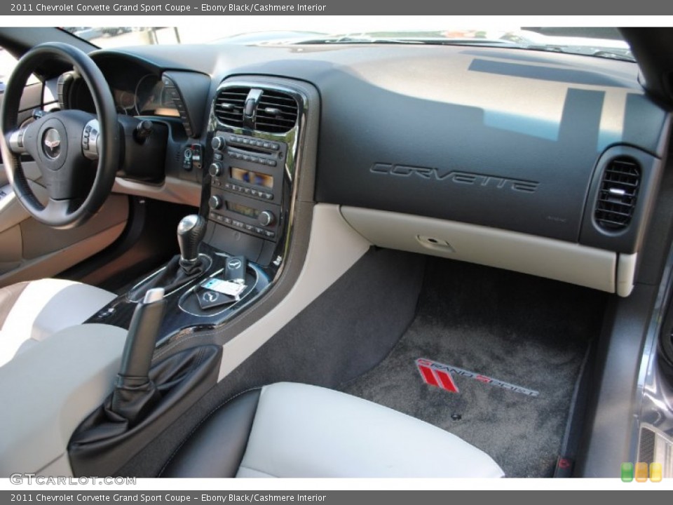 Ebony Black/Cashmere Interior Photo for the 2011 Chevrolet Corvette Grand Sport Coupe #69550512
