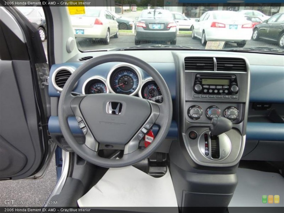 Gray/Blue Interior Dashboard for the 2006 Honda Element EX AWD #69550866