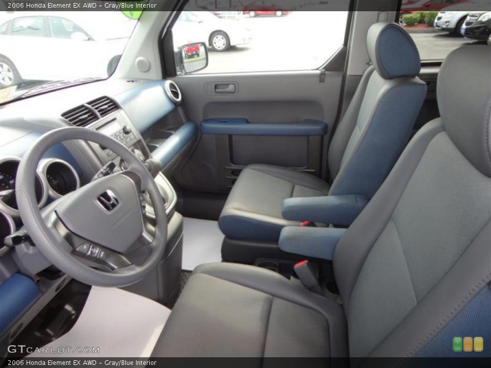 Gray/Blue Interior Photo for the 2006 Honda Element EX AWD #69550875