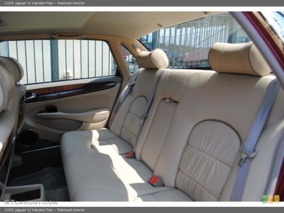 Oatmeal Interior Rear Seat for the 2000 Jaguar XJ Vanden Plas #69551247