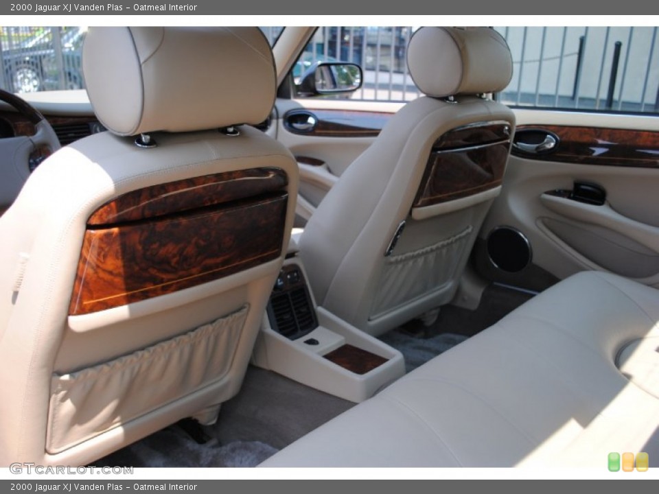 Oatmeal Interior Rear Seat for the 2000 Jaguar XJ Vanden Plas #69551256