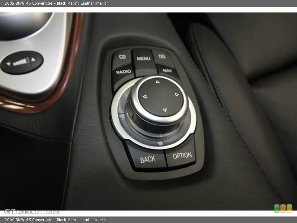 Black Merino Leather Interior Controls for the 2009 BMW M6 Convertible #69551444