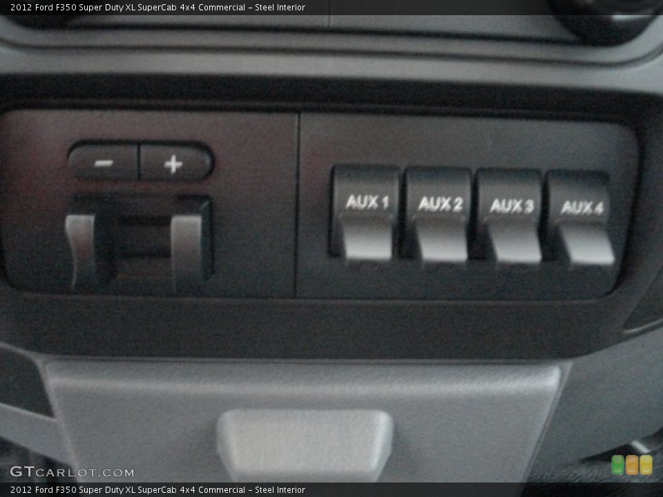 Steel Interior Controls for the 2012 Ford F350 Super Duty XL SuperCab 4x4 Commercial #69551793