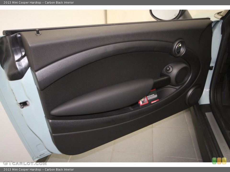 Carbon Black Interior Door Panel for the 2013 Mini Cooper Hardtop #69552411