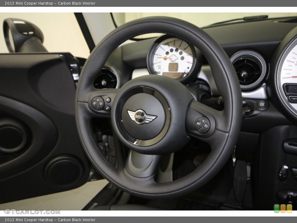 Carbon Black Interior Steering Wheel for the 2013 Mini Cooper Hardtop #69552945