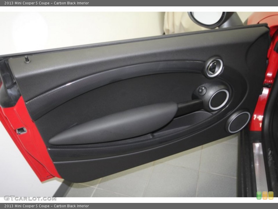 Carbon Black Interior Door Panel for the 2013 Mini Cooper S Coupe #69553494