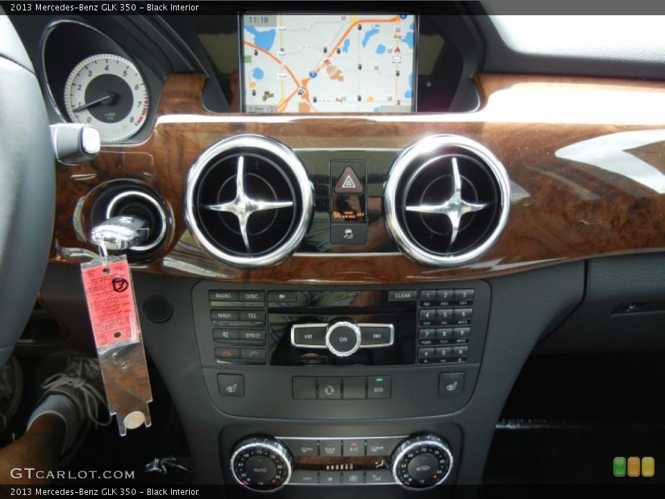 Black Interior Controls for the 2013 Mercedes-Benz GLK 350 #69553794