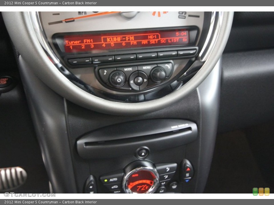 Carbon Black Interior Controls for the 2012 Mini Cooper S Countryman #69554556