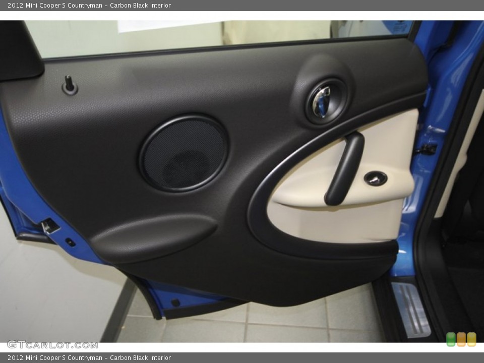 Carbon Black Interior Door Panel for the 2012 Mini Cooper S Countryman #69554631
