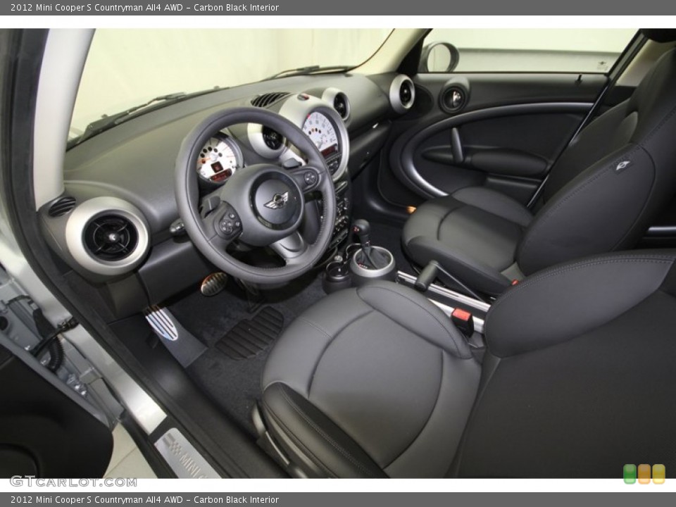 Carbon Black Interior Photo for the 2012 Mini Cooper S Countryman All4 AWD #69554984