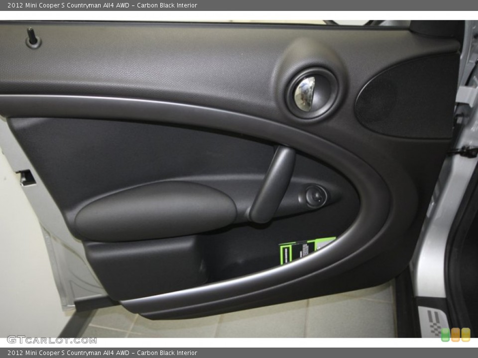 Carbon Black Interior Door Panel for the 2012 Mini Cooper S Countryman All4 AWD #69554997