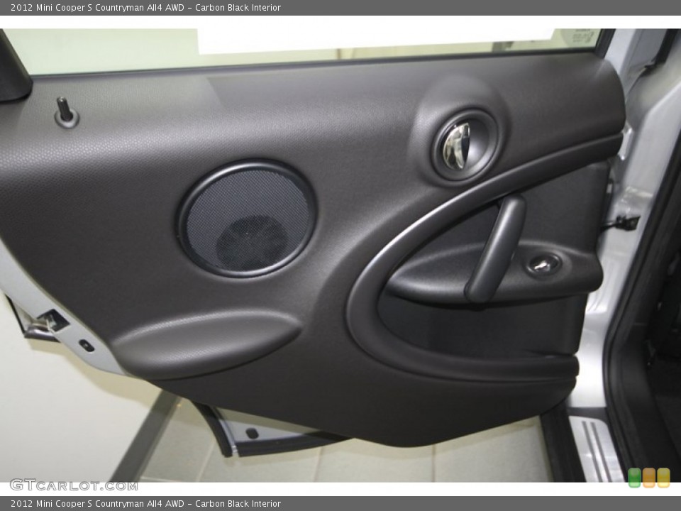 Carbon Black Interior Door Panel for the 2012 Mini Cooper S Countryman All4 AWD #69555094