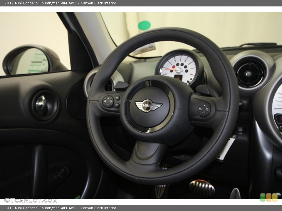 Carbon Black Interior Steering Wheel for the 2012 Mini Cooper S Countryman All4 AWD #69555105