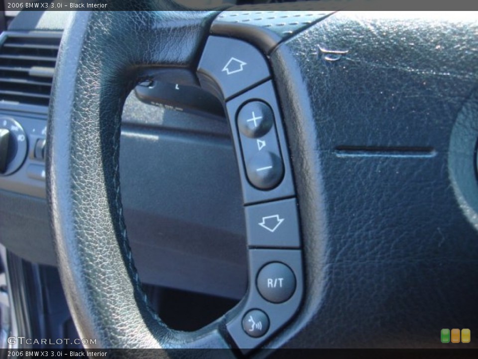 Black Interior Controls for the 2006 BMW X3 3.0i #69555177