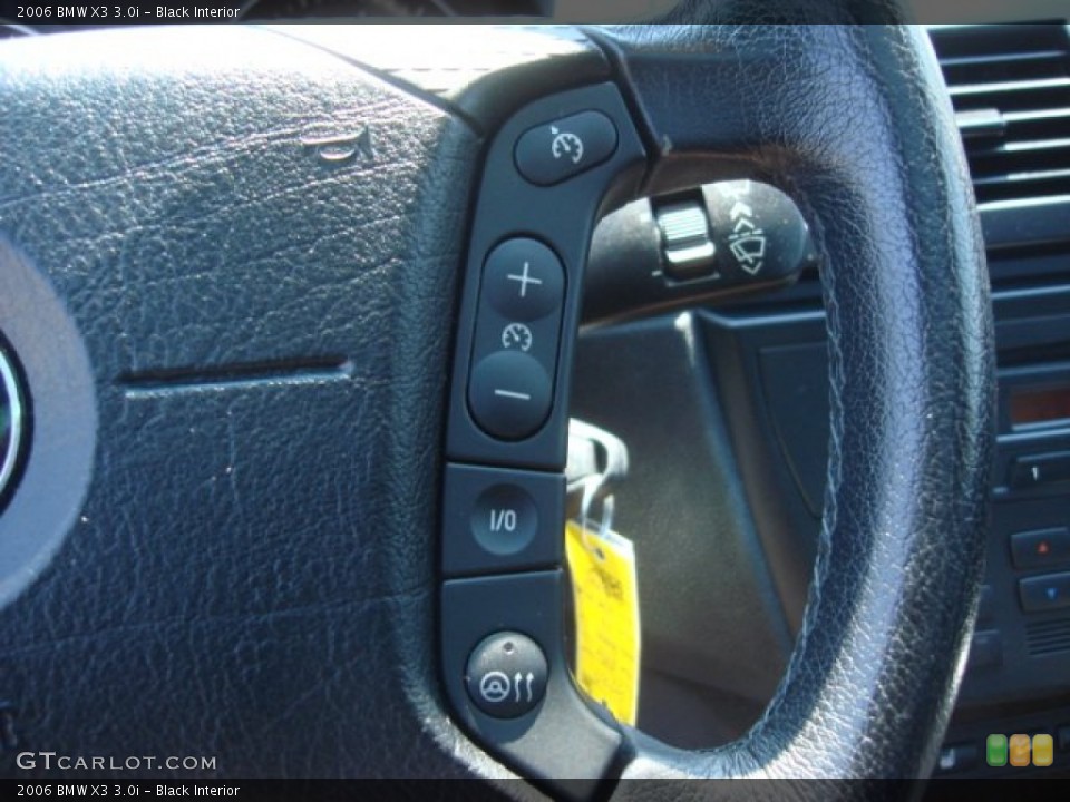 Black Interior Controls for the 2006 BMW X3 3.0i #69555186