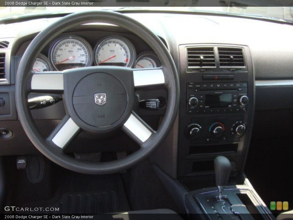 Dark Slate Gray Interior Dashboard for the 2008 Dodge Charger SE #69555600