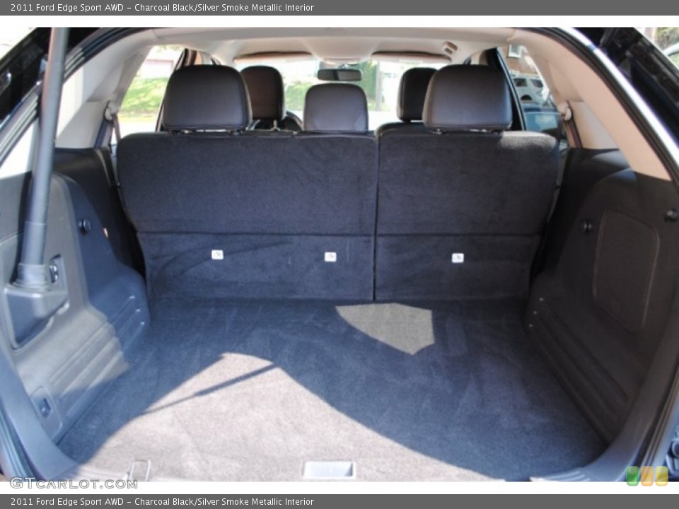 Charcoal Black/Silver Smoke Metallic Interior Trunk for the 2011 Ford Edge Sport AWD #69558204