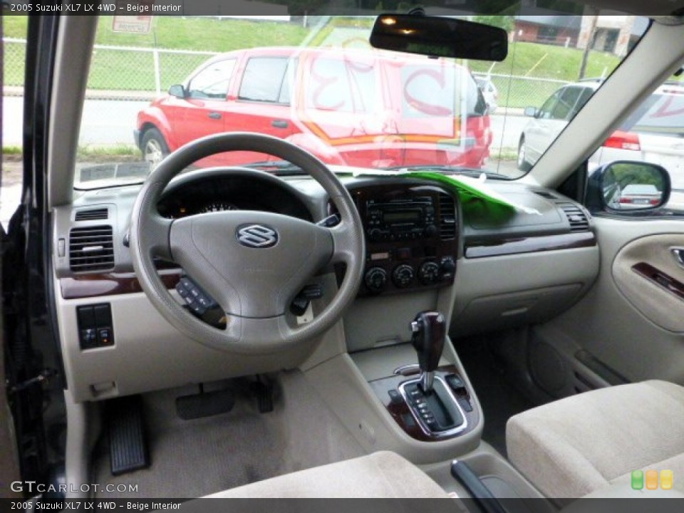 Beige Interior Dashboard for the 2005 Suzuki XL7 LX 4WD #69558510