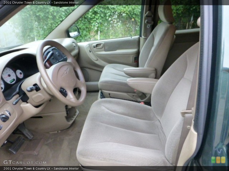 Sandstone 2001 Chrysler Town & Country Interiors