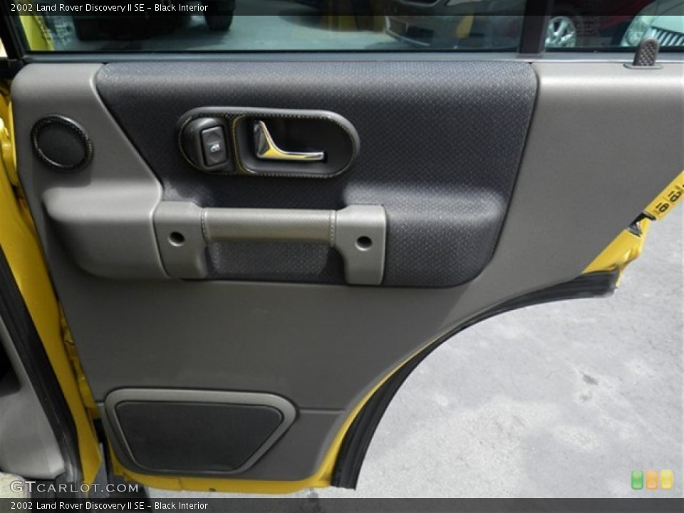 Black Interior Door Panel for the 2002 Land Rover Discovery II SE #69559137