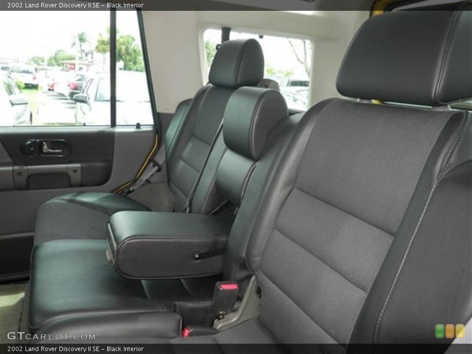 Black Interior Rear Seat for the 2002 Land Rover Discovery II SE #69559155