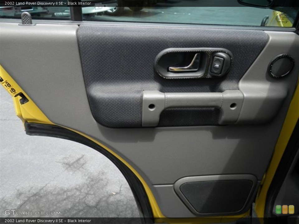 Black Interior Door Panel for the 2002 Land Rover Discovery II SE #69559164
