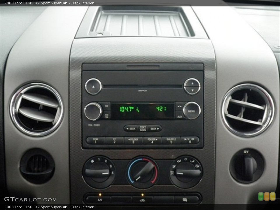 Black Interior Audio System for the 2008 Ford F150 FX2 Sport SuperCab #69560385