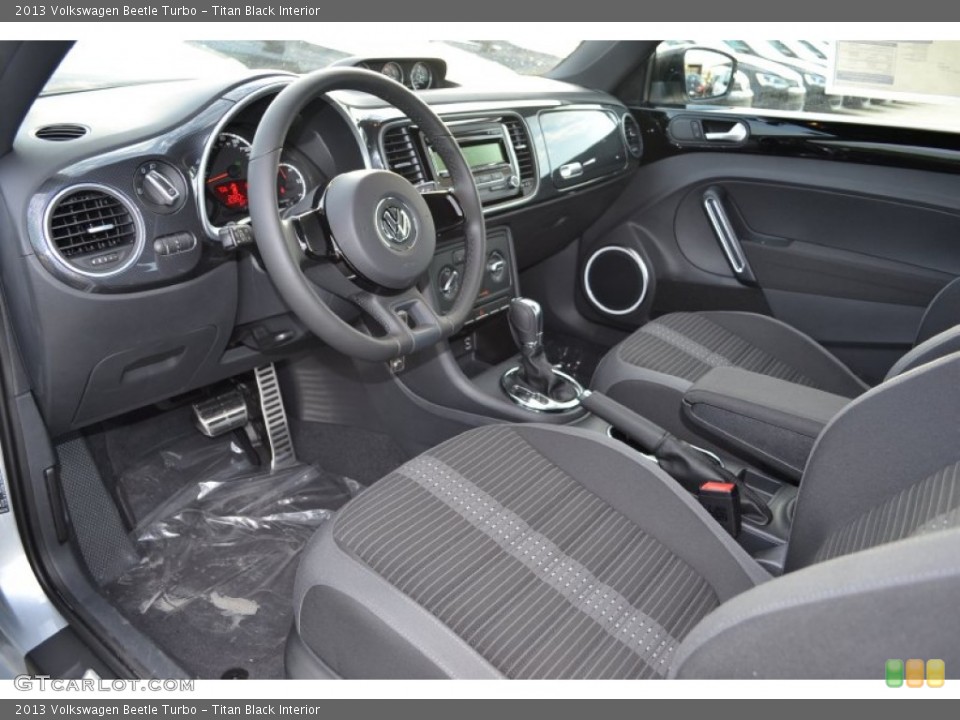 Titan Black Interior Prime Interior for the 2013 Volkswagen Beetle Turbo #69560673