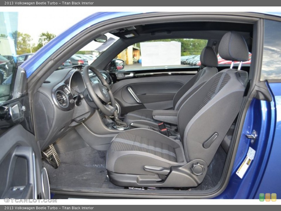 Titan Black Interior Photo for the 2013 Volkswagen Beetle Turbo #69560712