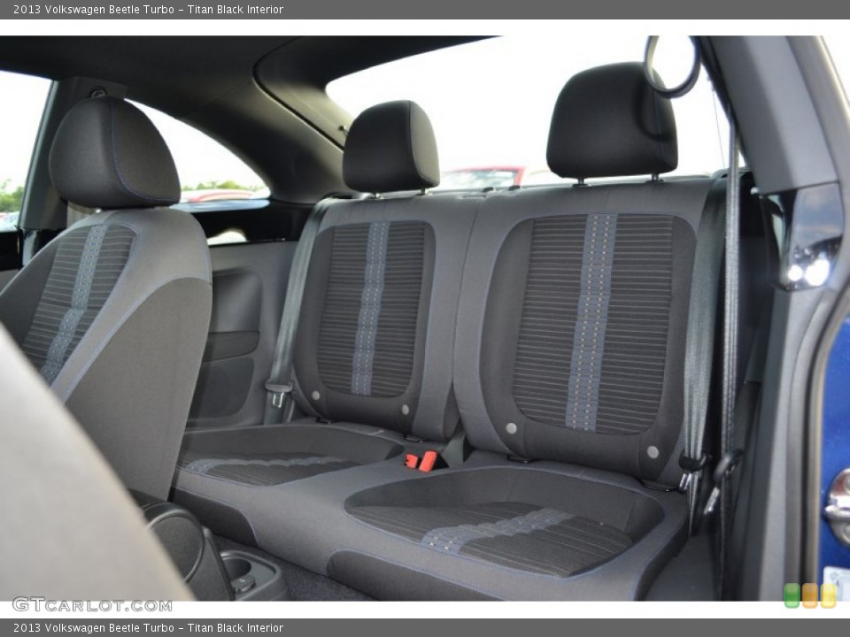 Titan Black Interior Rear Seat for the 2013 Volkswagen Beetle Turbo #69560718
