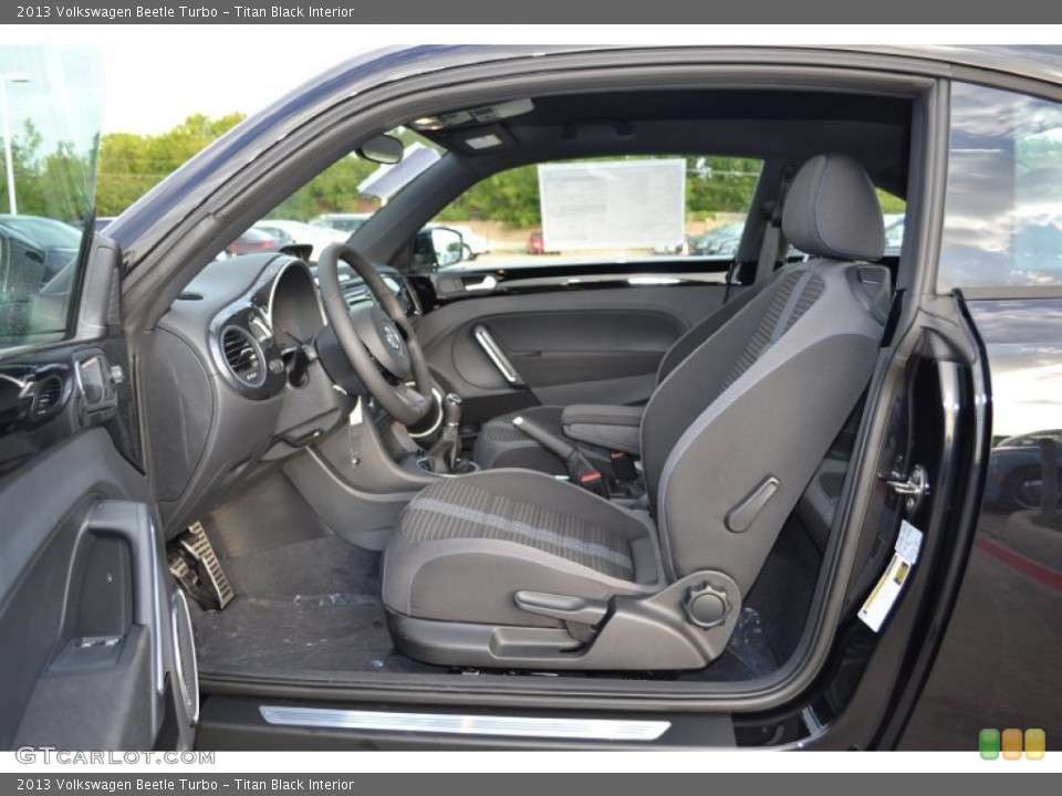 Titan Black Interior Photo for the 2013 Volkswagen Beetle Turbo #69560868