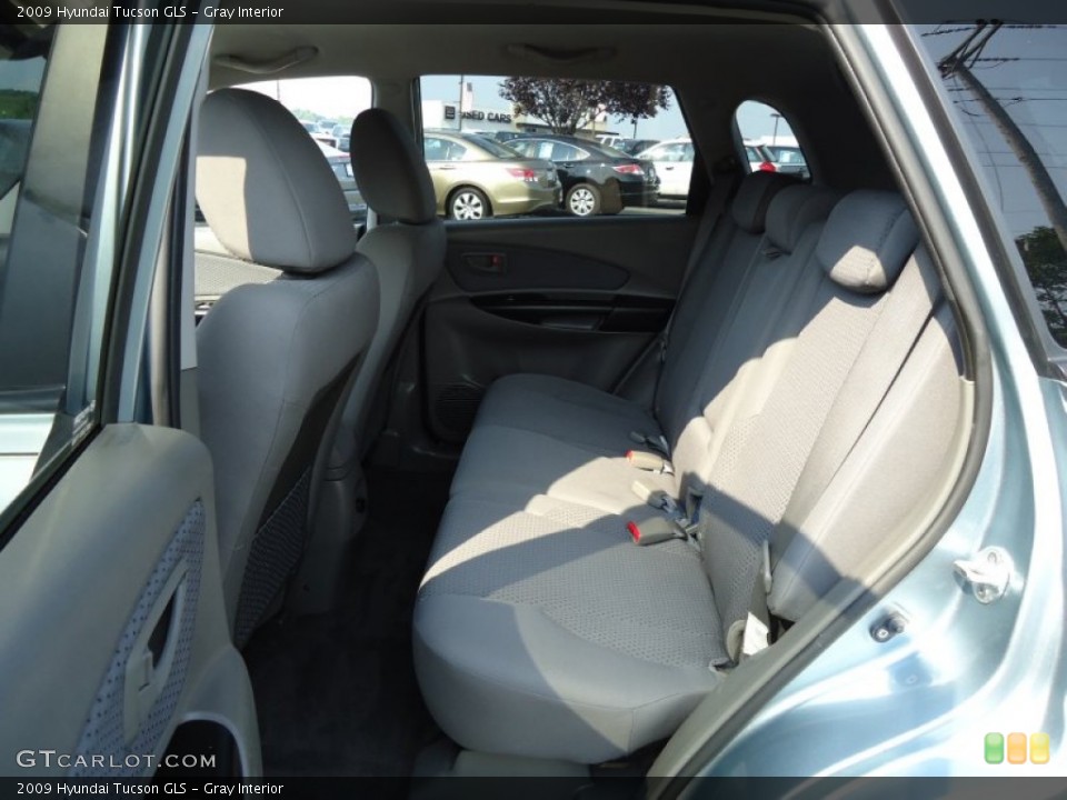 Gray Interior Rear Seat for the 2009 Hyundai Tucson GLS #69561372