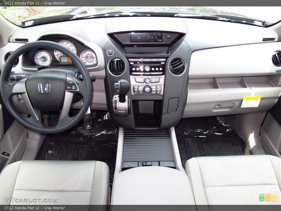 Gray Interior Dashboard for the 2012 Honda Pilot LX #69561423