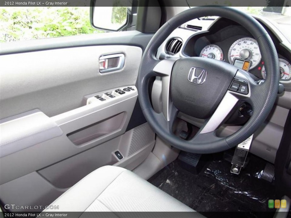 Gray Interior Steering Wheel for the 2012 Honda Pilot LX #69561432