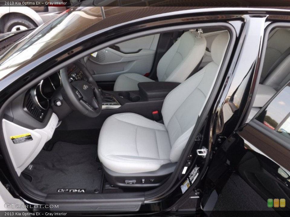 Gray Interior Photo for the 2013 Kia Optima EX #69564309